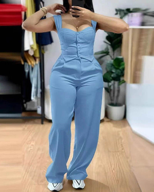 Chic Vest Trouser Set - P12 Hub Europe