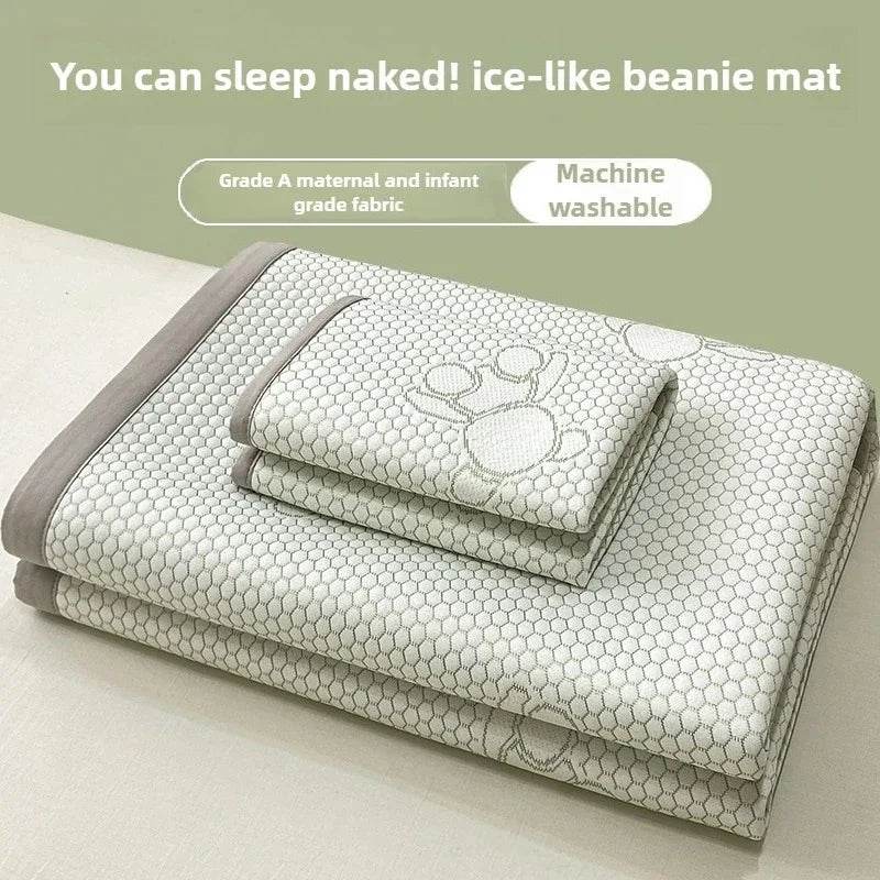 Summer Cooling Quilted Mattress Protector Cover Thickened Breathable Mattress Topper for Single Double Full Queen King Size Bed - P12 Hub Europe