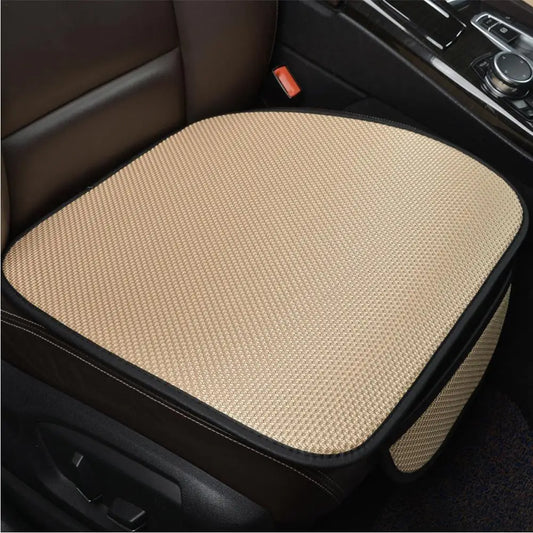 50x53cm Car Summer Cool Ice Silk Seat Cushion Anti Slip Breathable Ventilation Mesh Fabric Universal Car Seat Cooling Pad
