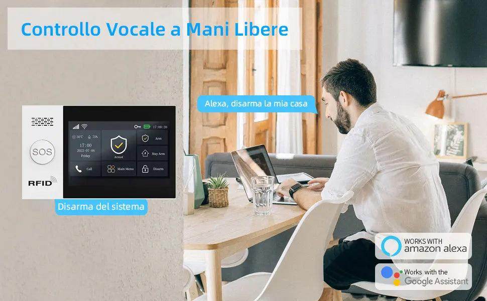 Alarm Smart Tuya WiFi GSM 4G - P12 Hub Europe