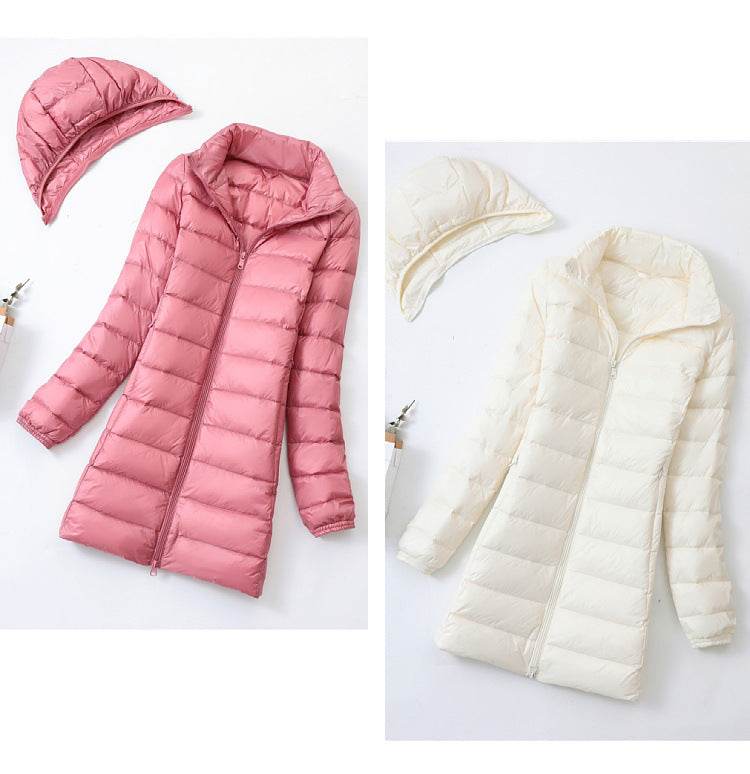 Lightweight Candy Color Down Hoodie - P12 Hub Europe