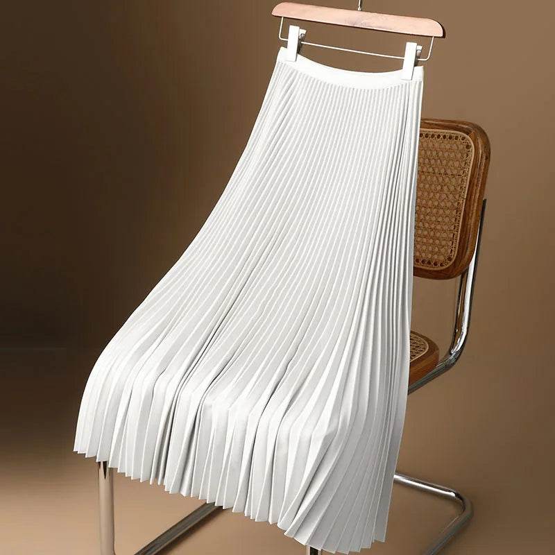Women's Vintage Satin Midi Skirt - P12 Hub Europe