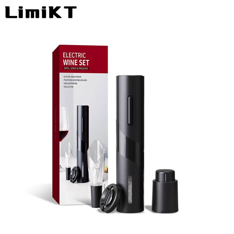 LimiKT Electric Wine Bottle Opener Electric Wine Bottle Opener Battery Wine Bottle Opener Tool Set - P12 Hub Europe