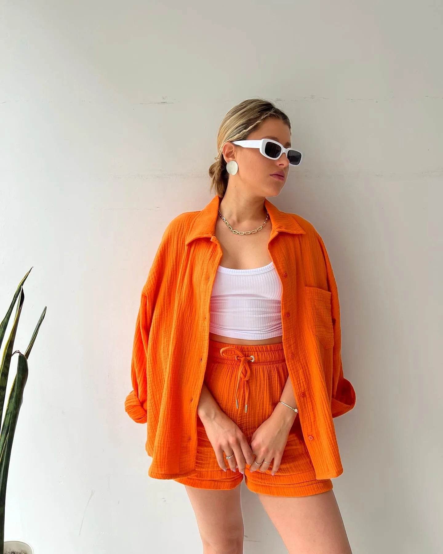 Women Summer Shorts Set - P12 Hub Europe