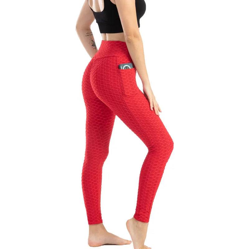 Women's Pocketed Bubble Leggings - P12 Hub Europe