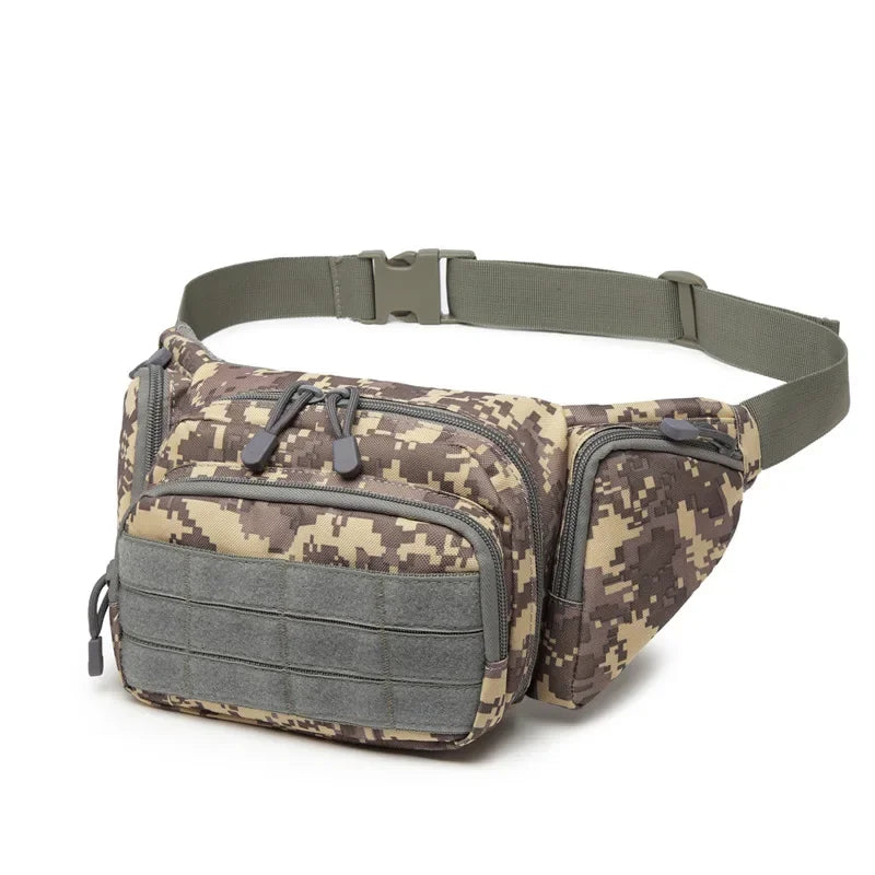 Tactical Waist Pack Outdoor Hiking  Waist Bag Running Sports Functional Bag Cycling Bag Bum Bag Multi-functional Tool Shoulder