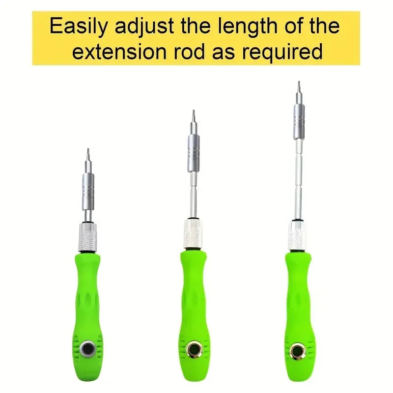 Magnetic Screwdriver Kit: 16-in-1 Screwdriver Set Precision Mini Magnetic Screwdriver Bits Kit Phone Mobile IPad Camera Maintena