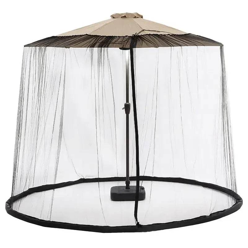 Umbrella Mosquito Net Round Hanging Terrace Umbrella Net for Door Tree Sun Parasol Mosquito Control Net Camping Garden Tent - P12 Hub Europe