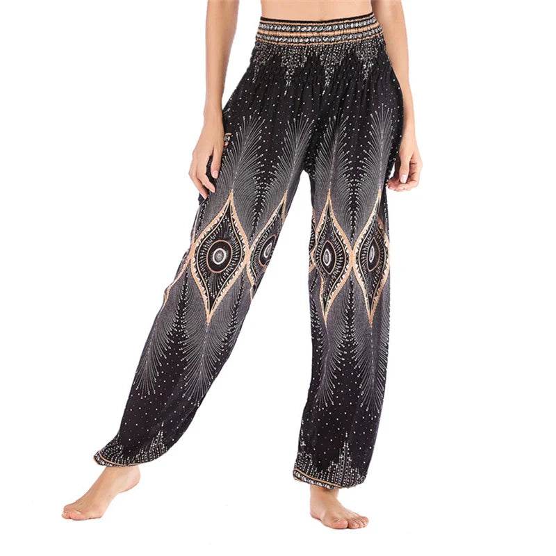 Boho Hippie Harem Yoga Pants - P12 Hub Europe