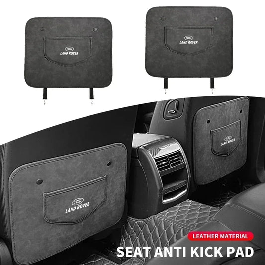Car Seat Anti Kicking Dirty Wear Scratch Mat For Land Rover Discovery 2 3 4 Range Rover Freelander 1 2 SV SVR Velar Evoque