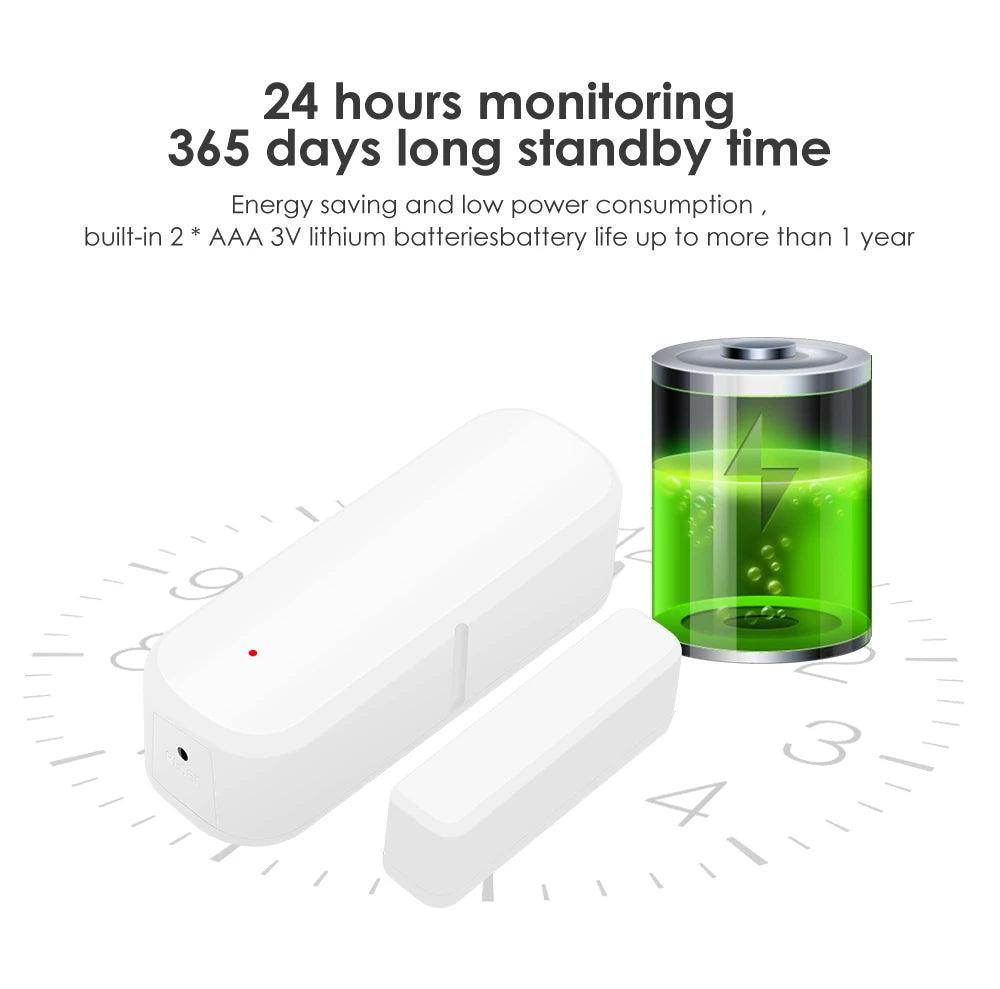 Sensor Door Tuya WiFi Smart Home - P12 Hub Europe