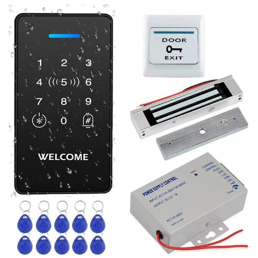 Access Control Kit P68 RFID Dual Frequency, 180KG/280KG Lock - P12 Hub Europe