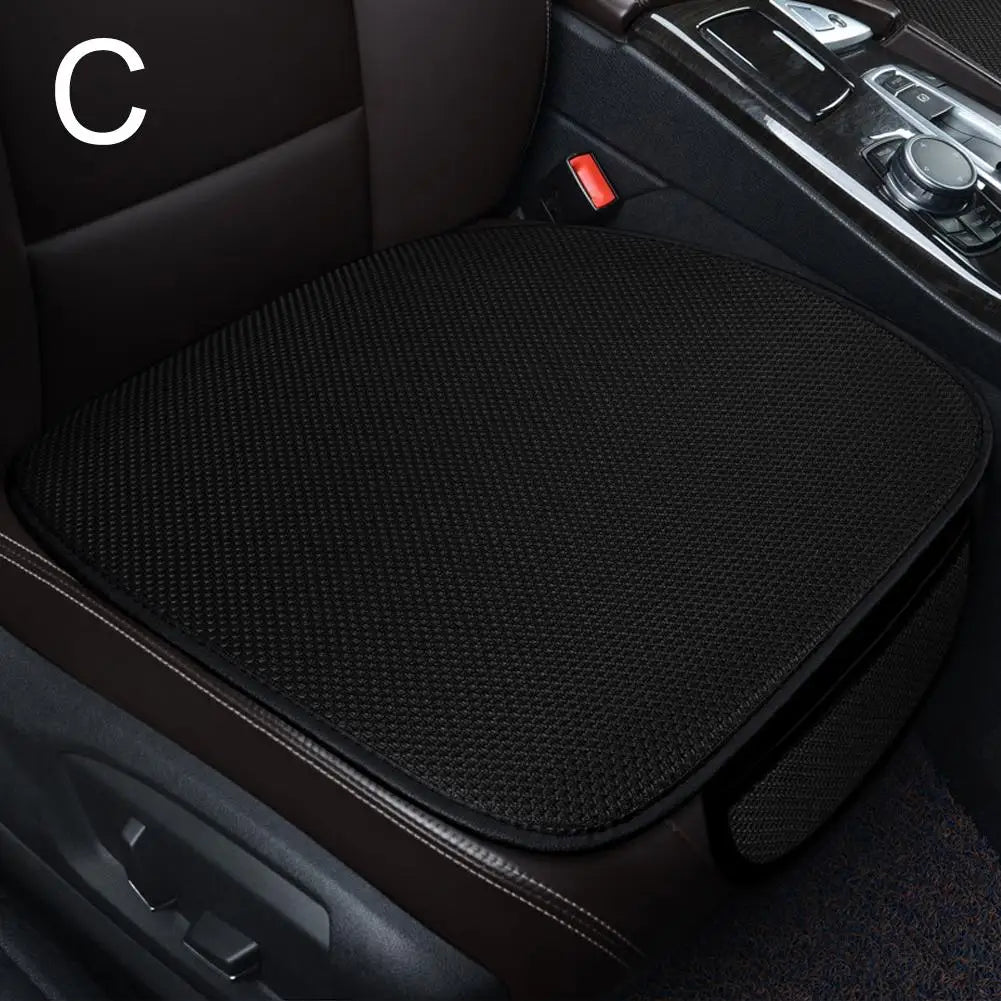 50x53cm Car Summer Cool Ice Silk Seat Cushion Anti Slip Breathable Ventilation Mesh Fabric Universal Car Seat Cooling Pad