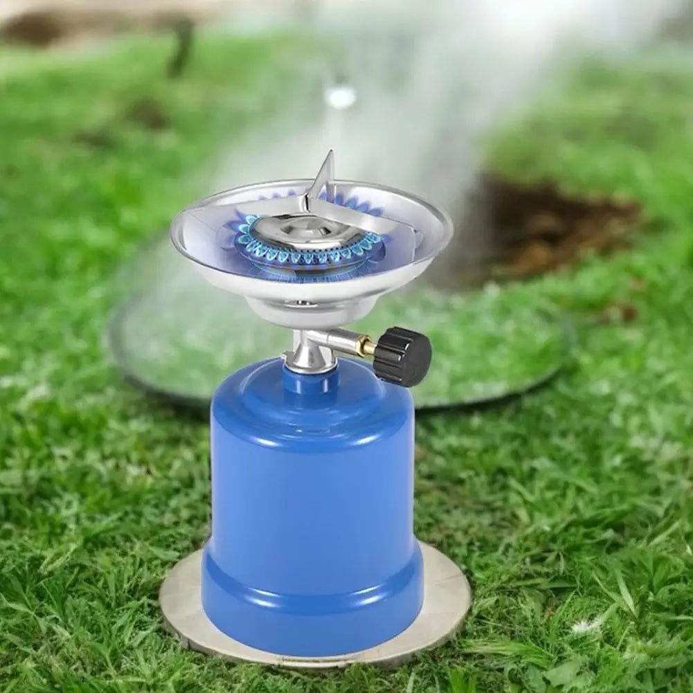 Adjustable Mini Portable Outdoor Camping Stove 190g Gas Cooker Euro Gas Coffee Stove For Fishing Hiking Picnic M2s0