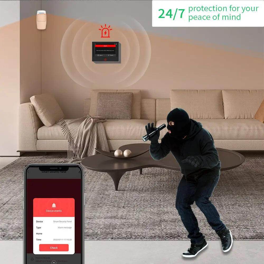 Alarm Smart Staniot WiFi 4G Tuya - P12 Hub Europe