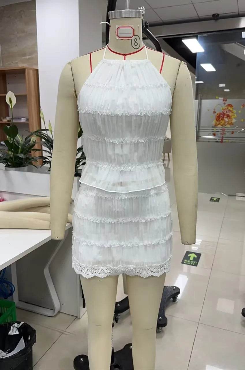 Smocked Halter Crop Skirt Set - P12 Hub Europe