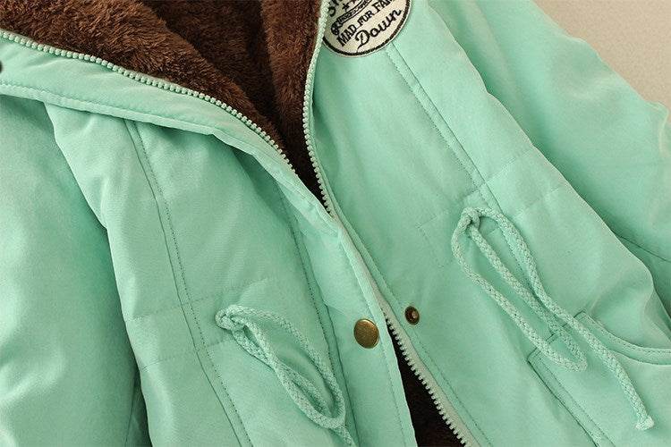 Slim Hooded Padded Parka - P12 Hub Europe