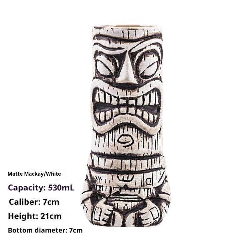 Personalized Hawaiian cocktail cups,tiki bar tiki cups，tiki mugs,creative cups, ceramic cups, zombie cups，drinkware - P12 Hub Europe
