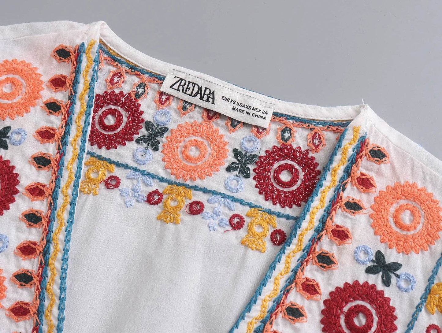 Ethnic Embroidered Top Skirt Set - P12 Hub Europe