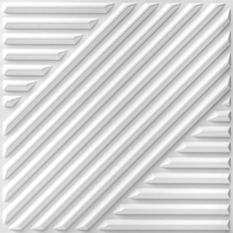 30x30cm 3D three-dimensional wall sticker decorative living room wallpaper mural waterproof 3D wall panel mold bathroom kitchen - P12 Hub Europe