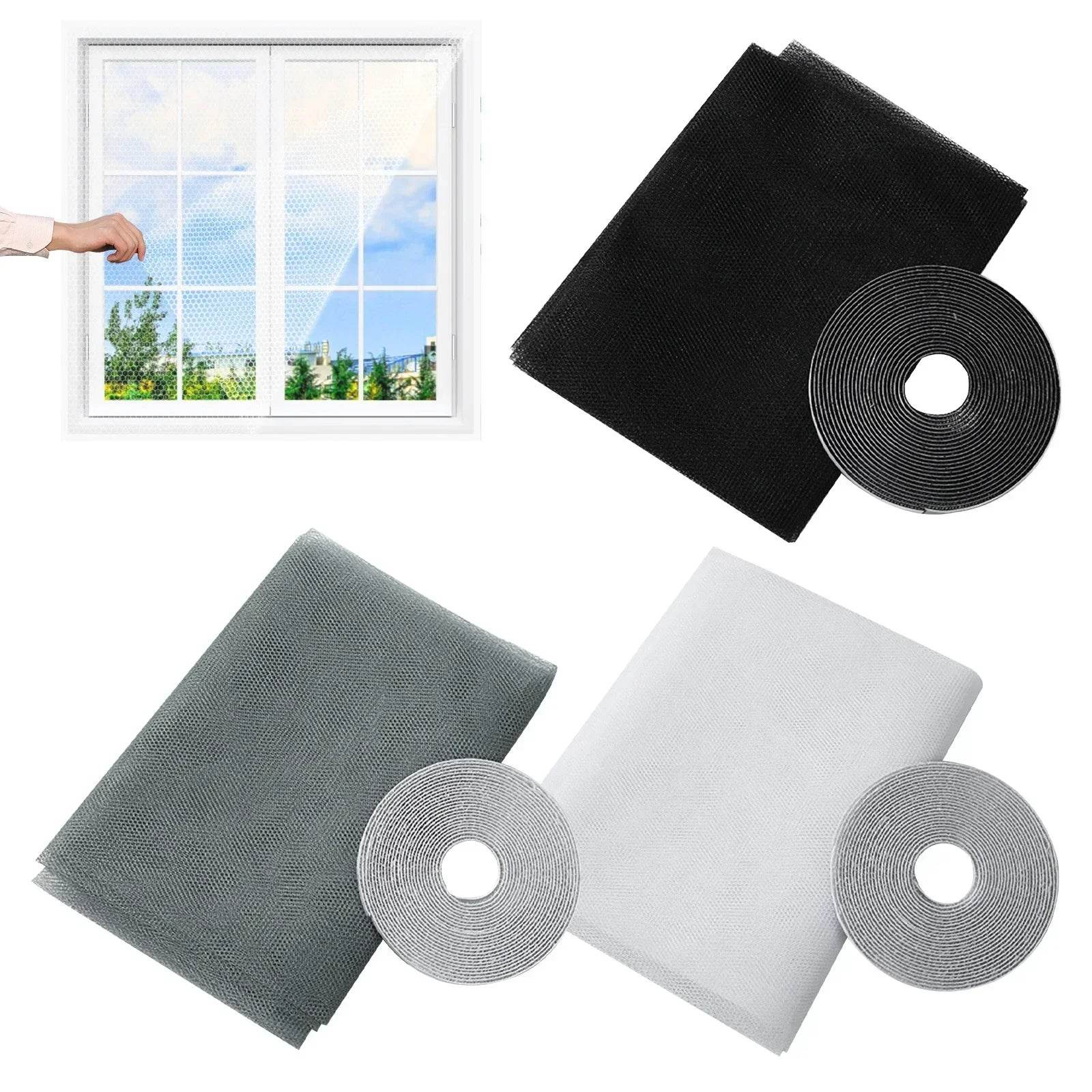 Mosquito Net Window Curtains Magnetic Mosquito Net Door Insect Screen Home Garden Camping Table Kitchen Air Fryer Tent Curtain - P12 Hub Europe