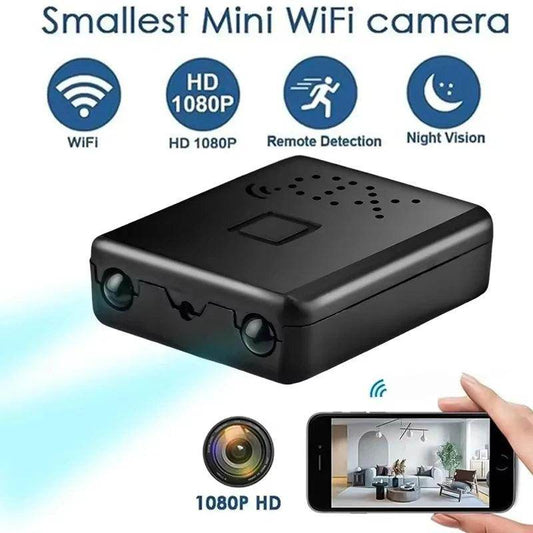 Mini WiFi Camera 1080P, 5G, Night Vision, Motion Detect - P12 Hub Europe