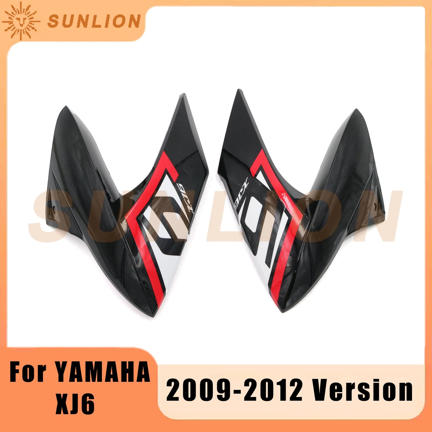 For Yamaha XJ6 2009 - 2012  Motorcycle Side Fairing Panel Bodywork Frame Injection Fairing Body Frame Cover