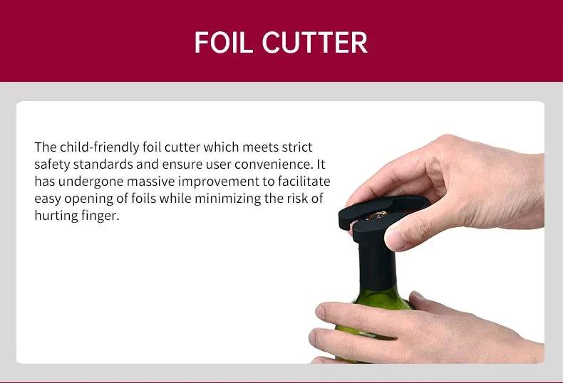 Electric Wine Bottle Opener Automatic Red Wine Corkscrew Wine Opener Wine Tools Kitchen Products - P12 Hub Europe