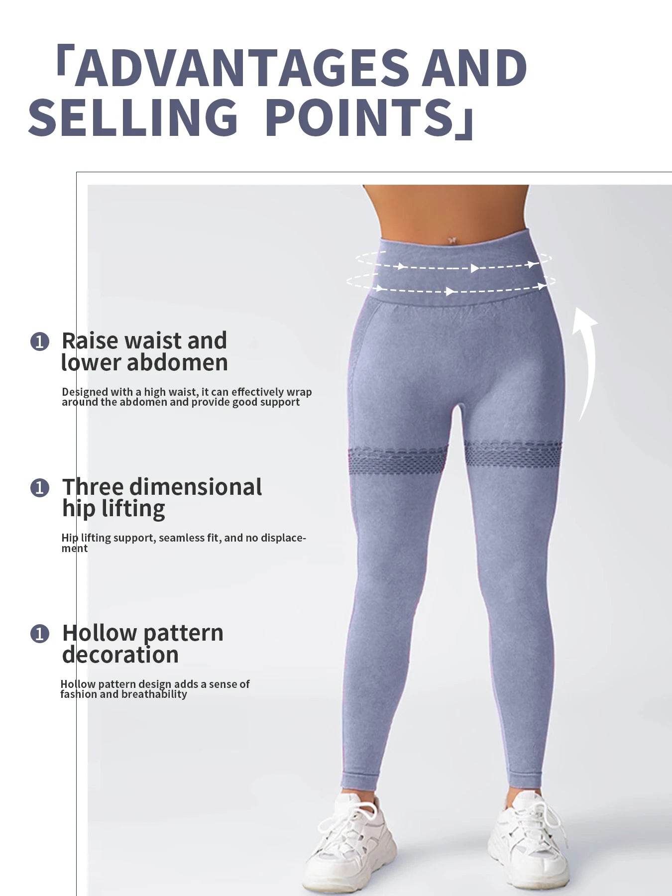 Women's Mesh Butt Lifting Leggings - P12 Hub Europe