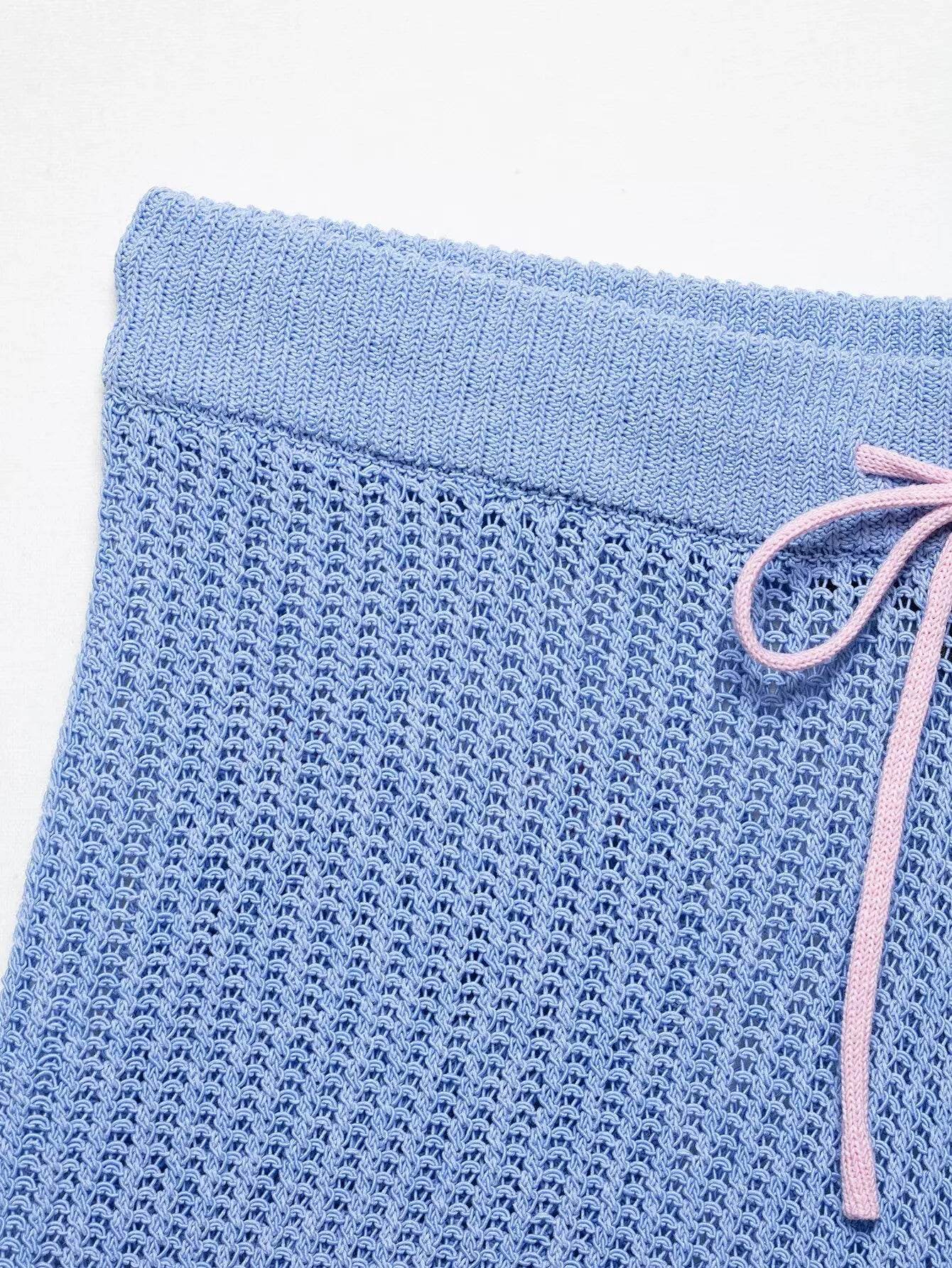 Summer Knitted Shorts Set - P12 Hub Europe
