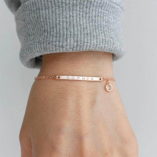 Fashion Personalized Custom Birthstone Bracelet - P12 Hub Europe