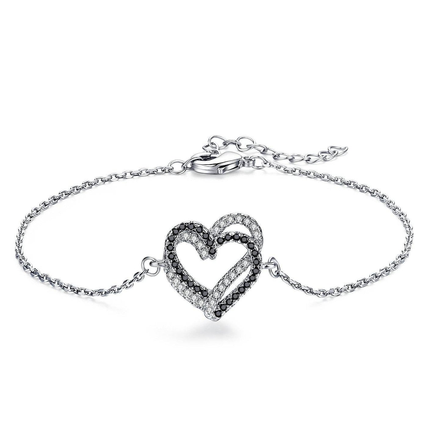 Titanium Steel Exquisite Cute Fashion Heart Bracelet - P12 Hub Europe