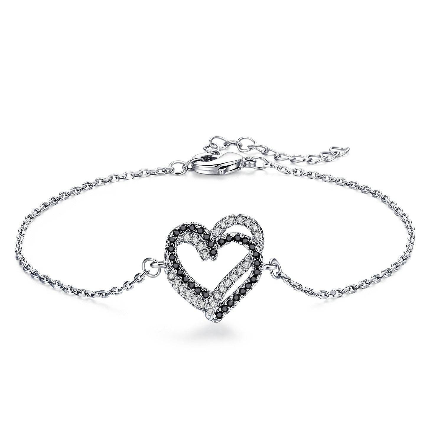 Titanium Steel Exquisite Cute Fashion Heart Bracelet - P12 Hub Europe