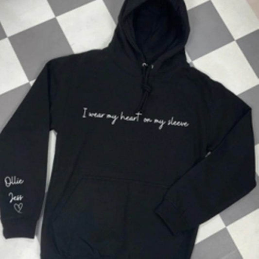 Women's Fashion English Letter Print Pattern Loose Sweatshirt - P12 Hub Europe