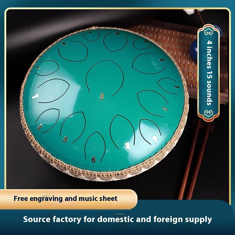14-inch 15-tone Hollow Drum Percussion Musical Instrument