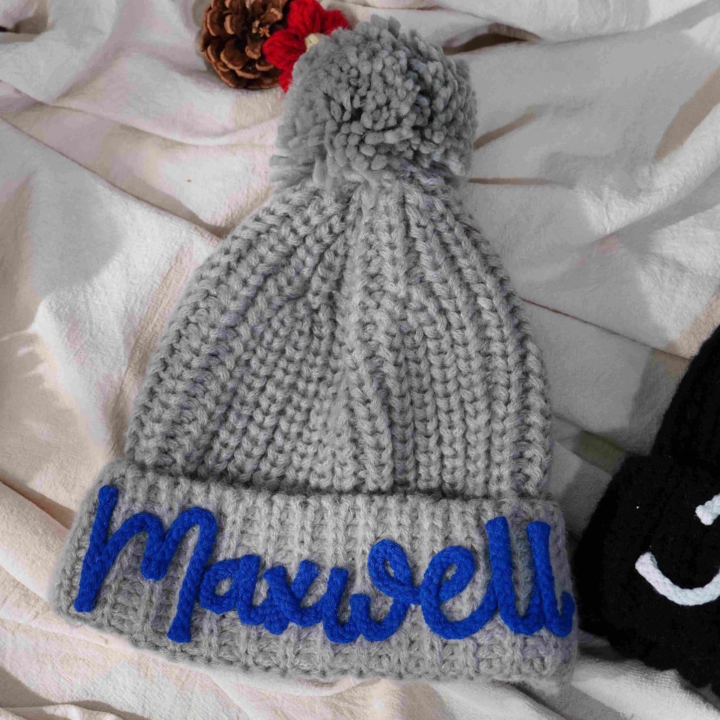 Personalized Customization DIY Name Handmade Crochet Three-dimensional Letter Children's Hat - P12 Hub Europe