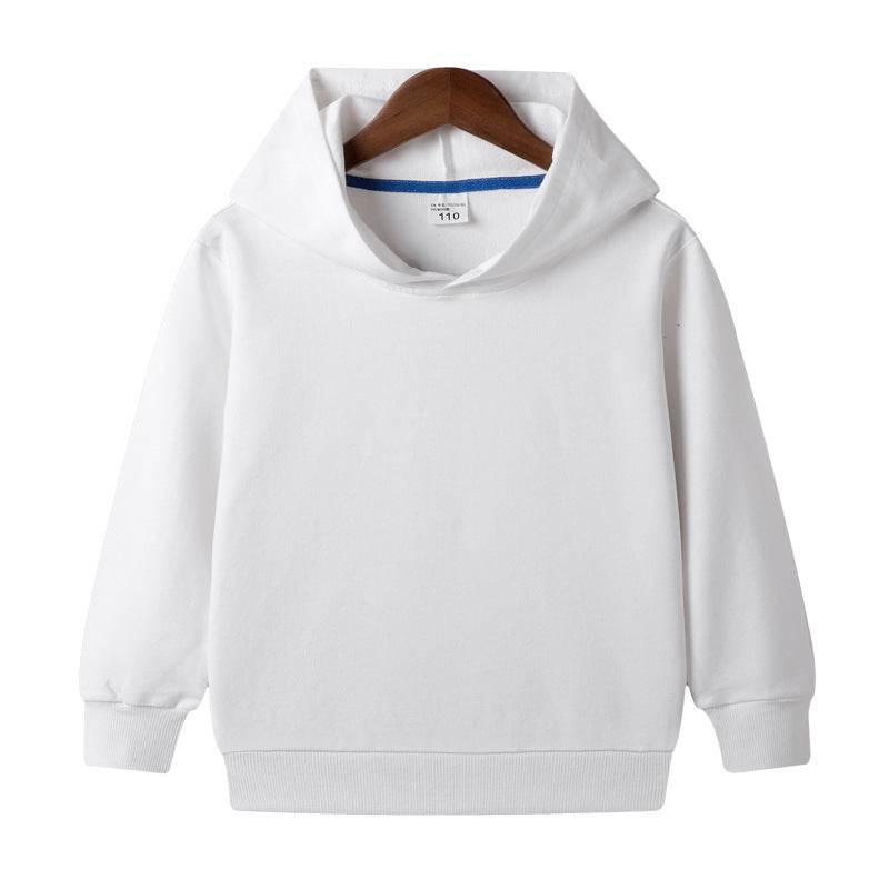 Customized Pure Cotton Hooded Blank Sweater For Middle And Small Children - P12 Hub Europe