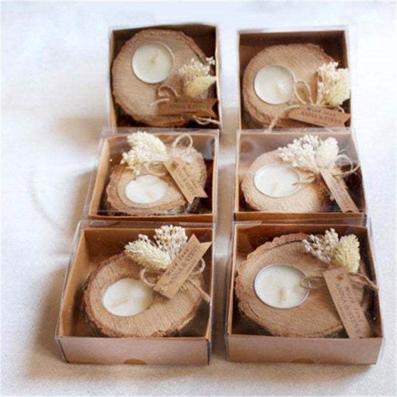 Wedding Decoration Supplies Scented Candles Souvenirs Engraved Name - P12 Hub Europe