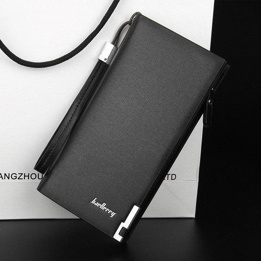 Wallet Men's Long Multifunctional Zipper - P12 Hub Europe