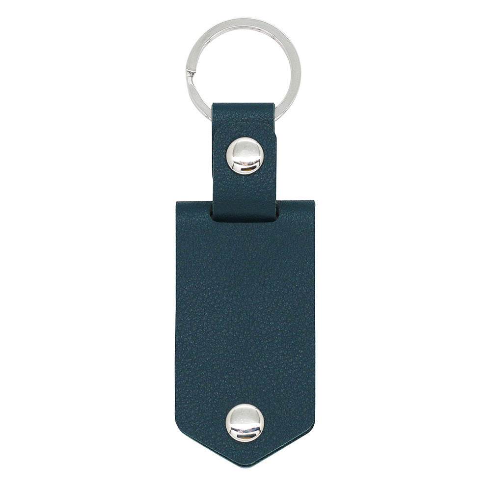 Leather Photo UV Color Printed Keychain - P12 Hub Europe