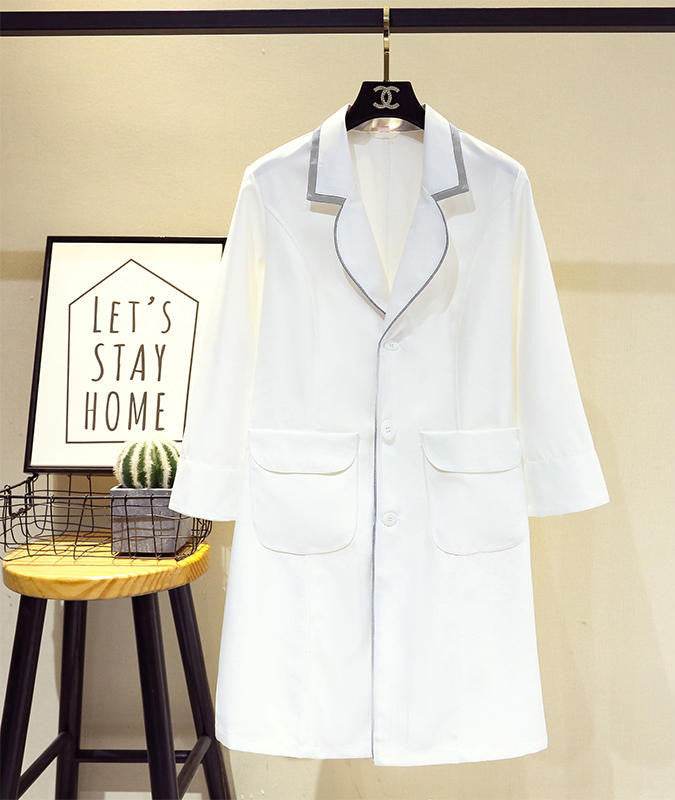 Beauty Salon Skin Management Overalls Female Semi-permanent Tattoo Artist Coat - P12 Hub Europe