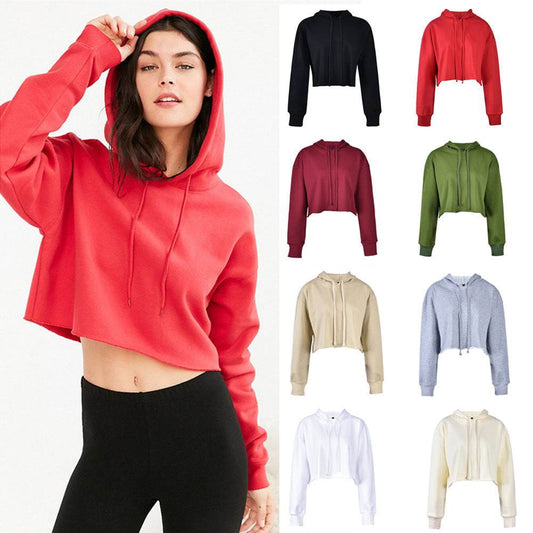 Solid Color Short Cropped Multicolor Sweater - P12 Hub Europe