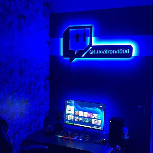 Super Personality Name Making Twitch Night Light - P12 Hub Europe