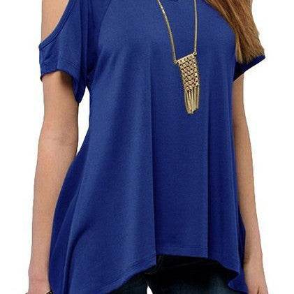 Winter Women's Pure Cotton One Shoulder Short Sleeve - P12 Hub Europe