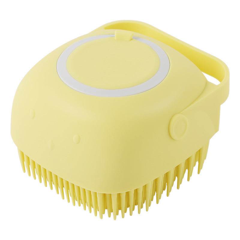 Silicone Dog Bath Massage Gloves Brush Pet Cat Bathroom Cleaning Tool Comb Brush For Dog Can Pour Shampoo Dog Grooming Supplies - P12 Hub Europe