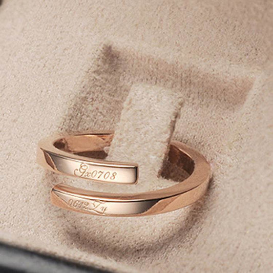 Silver Ring Can Be Engraved DIY Handmade - P12 Hub Europe