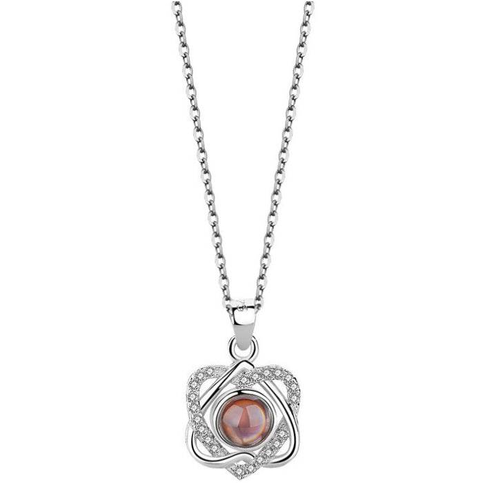 Apple Rose Jewelry Box Necklace Ring Ornament For Friends Christmas Valentine's Day - P12 Hub Europe