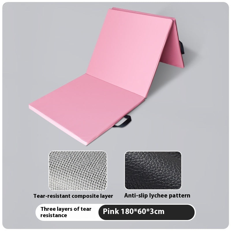 Three Fold Gymnastic Mat Men And Women Training Sit-up Mat Home Non-slip Thick Yoga Exercise Mat