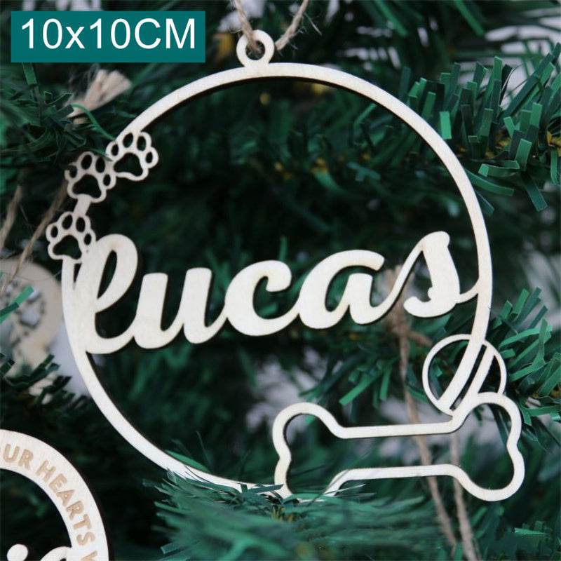Christmas Tree Wooden Pendant Ins Mini Holiday Love - P12 Hub Europe