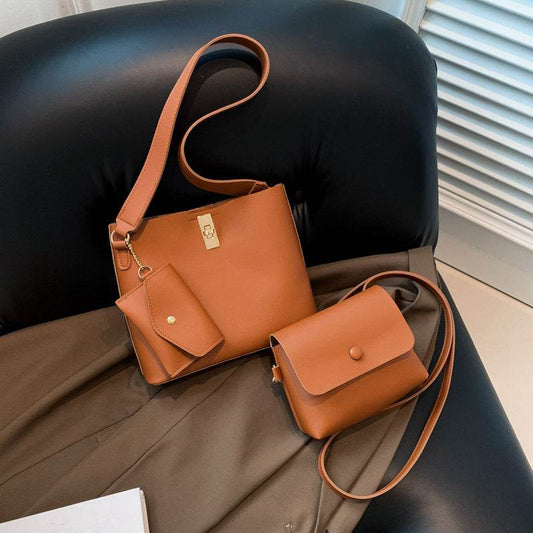 Western Style Hand Shoulder Bag Three-piece Messenger Bag - P12 Hub Europe
